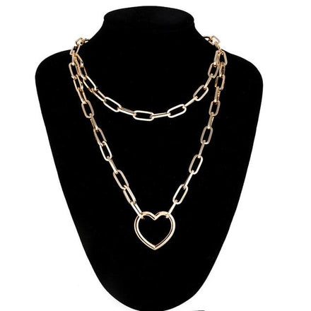 Collier Chaîne <br> Cœur