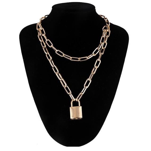 Collier Cadenas <br> Plaqué Or