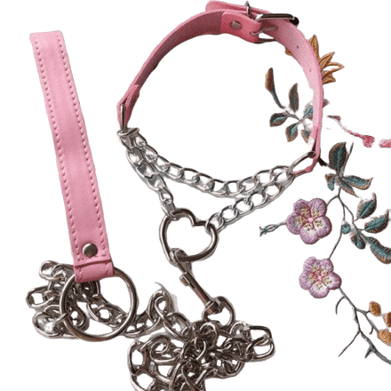 Collier Laisse <br> Cœur