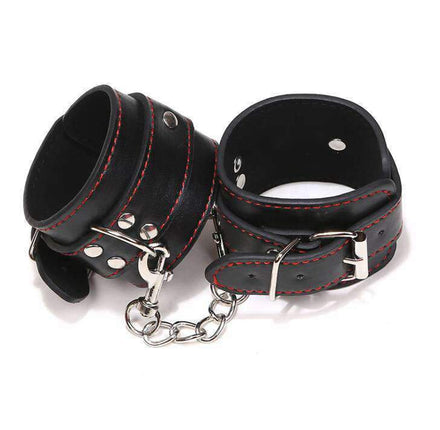 Menotte Bdsm <br> Cuir