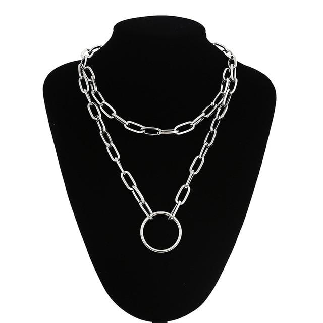 Collier Chaîne <br> Anneau