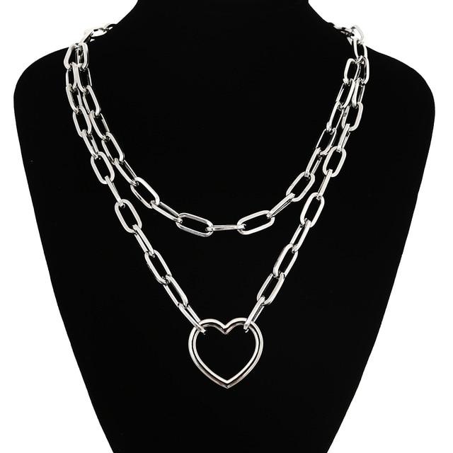 Collier Chaîne <br> Cœur