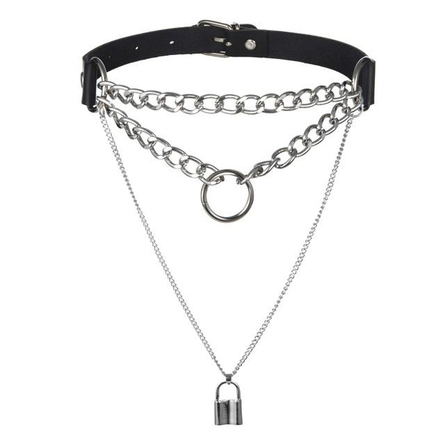 Collier Chaîne <br> Gothique