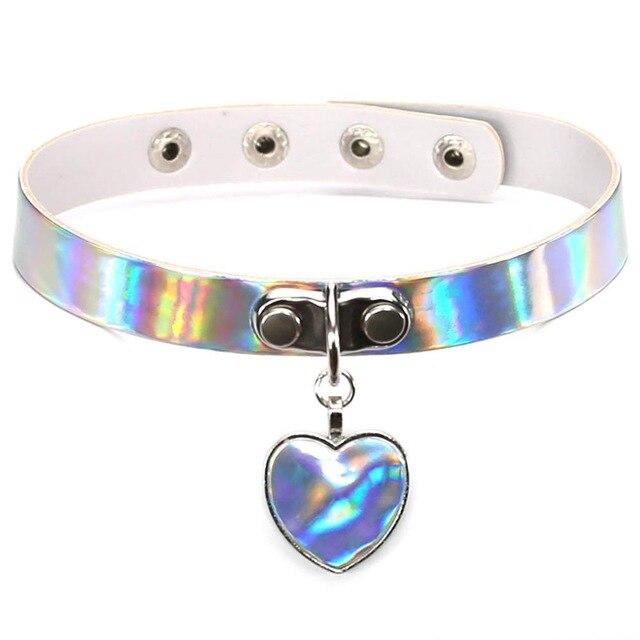Collier Holographique <br> Cœur