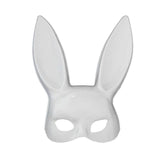 masque lapin blanc
