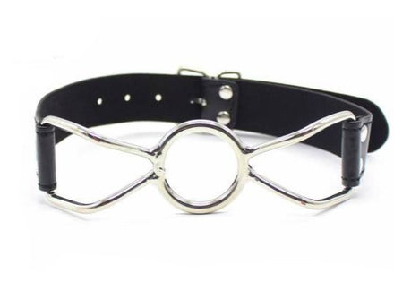 Bâillon Cuir <br> Métal